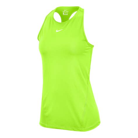 nike damen tank top pure neongelb|Nike pro mesh tank.